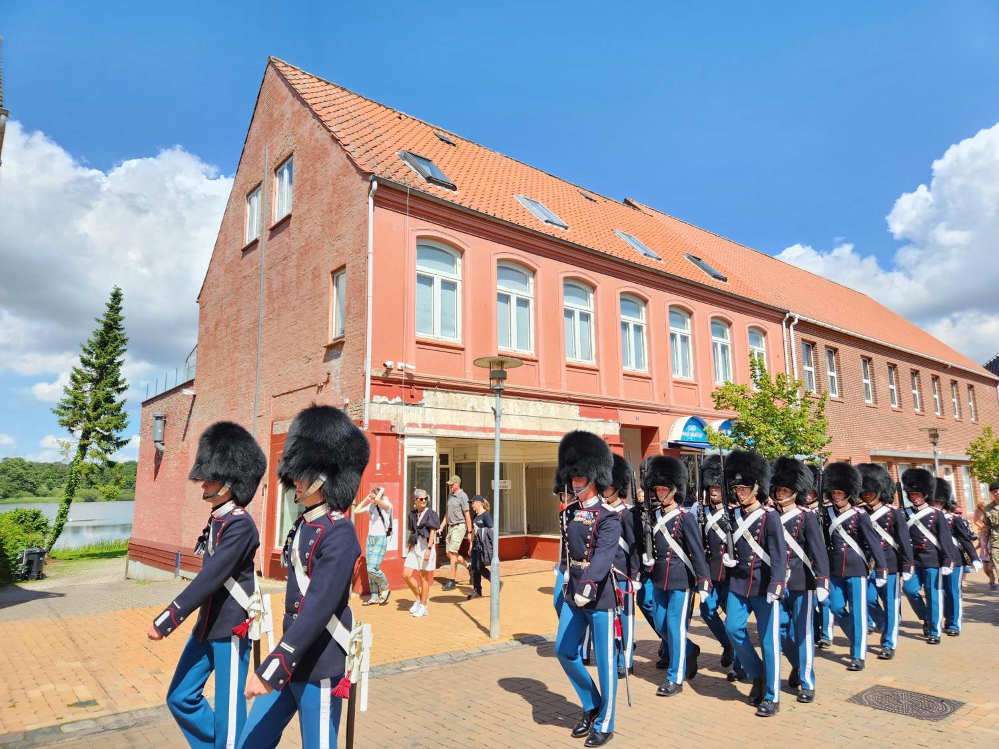 Det Gamle Radhus 호텔 그라스텐 외부 사진